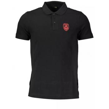 Cavalli Class Men's Regular Fit Black Polo