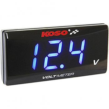 Koso 12V LED Voltmeter for Motorcycles