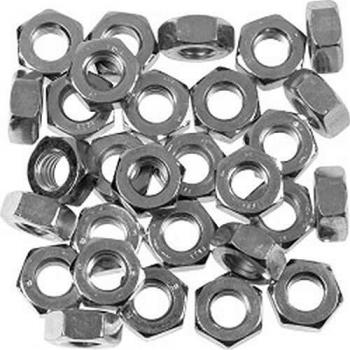 Steel Hex M6 Nut, Zinc Finish – SupaFix