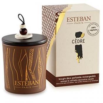 Bougie Cèdre Multicolore rechargeable – Esteban Paris