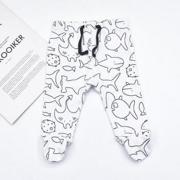 Bas PP Bébé Coton – Pantalon Unisexe, 1 pièce par lot, décontracté
