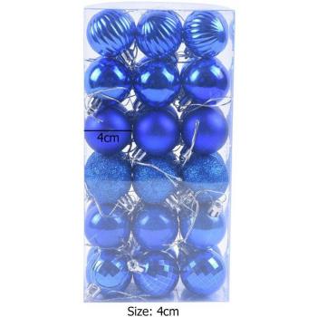 36pcs Christmas Tree Baubles Decorations