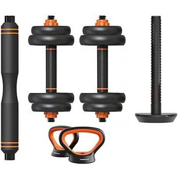 Xiaomi 10 kg Fitness Kit: Dumbbells, Barbell, Kettlebell