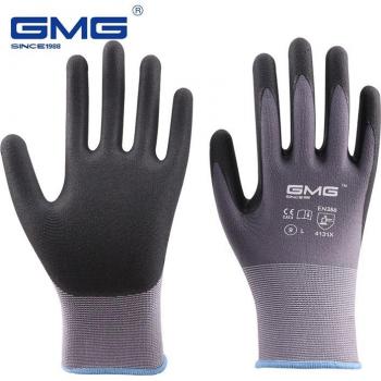 GMG Gants Haute Protection – 3 Paires, Nylon-Spandex, Mousse Fine, CE, Nitrile, EN388
