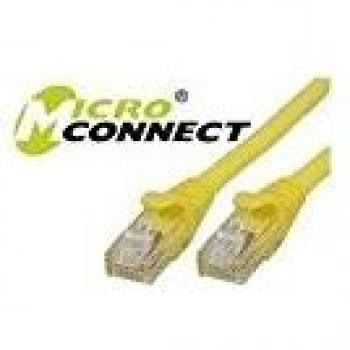 Cable de red Microconnect UTP Cat6 5m amarillo