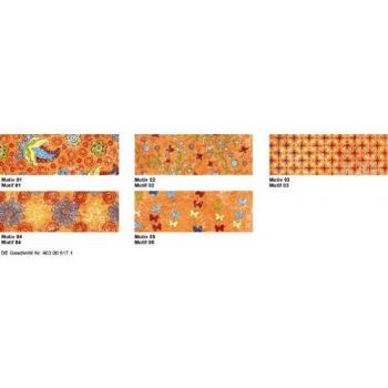 Transparentpapier A4 115 g/m², 5‑Blatt-Set – Paradiso Orange (Ludwig Bähr)