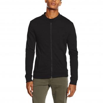 Brave Soul Mss-69WALLACEC, Sweat-Shirt Homme, Noir (Noir Jet), Small