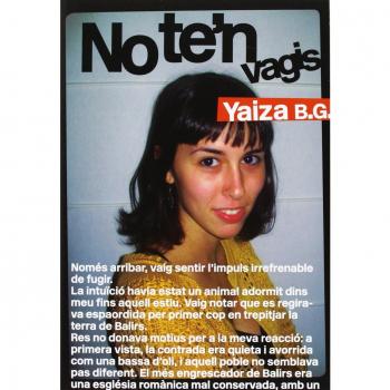 No te'n vagis (Tapa blanda).