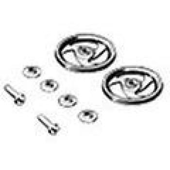 Rotelle di Alluminio da 19mm con Cuscinetti