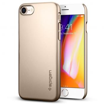 Custodia sottile Spigen iPhone 8 Champagne Gold