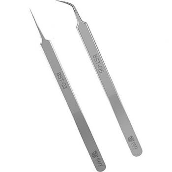 Titanium Alloy Fingerprint Tweezers for Mainboard Repair