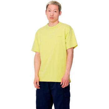 T-shirt Carhartt Duster Script Lime Giallo Uomo M