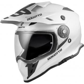 Enduro casco Bogotto V331 blanco XS