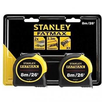 Stanley Tools FatMax Classic Tape Twin Pack 8m/26ft