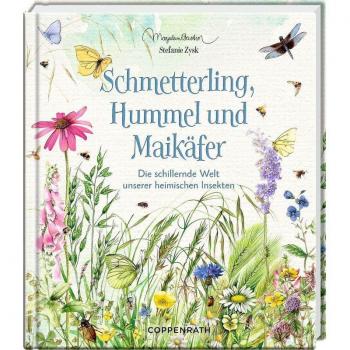 Schmetterling, Hummel und Maikäfer