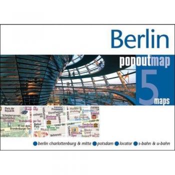 Berlin PopOut Map: pop-up city street map of Berlin city centre