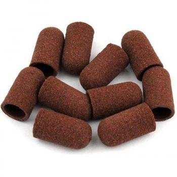 Manicure Tools 50Pcs 240# Grit Nail Sanding Caps