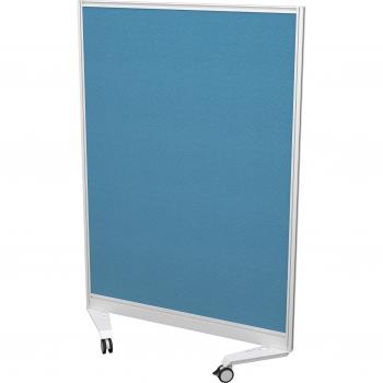 Mobile Type 1 Single Toolrail Screen White Frame