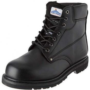 Portwest Steelite Welted Safety Boot SBP HRO, Size: 48, Colour: Black
