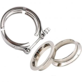 304 Stainless Steel Turbo Exhaust V-Band Clamp 3 Inch