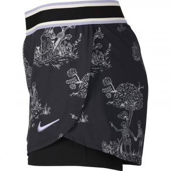 Nike Damen W Nkct FLX Short Pr kurz, Schwarz/Violett