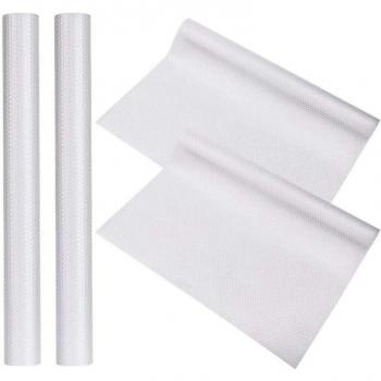 4 Rolls Non-Slip Shelf Liner for Cabinets 45X150cm