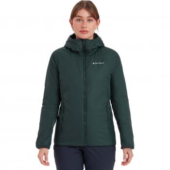 Montane Women's Respond Insulated Hooded Jacket, Size 14, Deep Forest