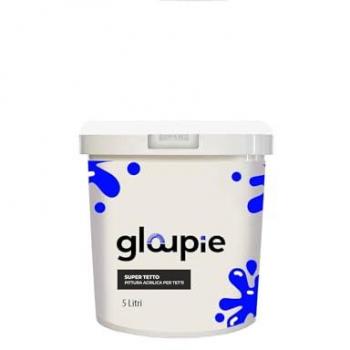 Idropittura GLOUPIE SUPER TETTO 5 Lt Bianco per Tetti