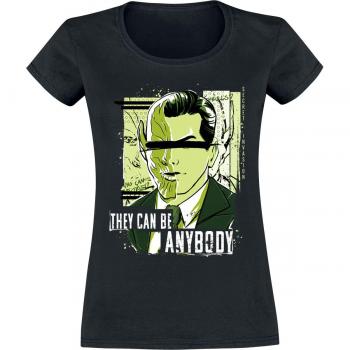 T‑Shirt Femme – Marvel Secret Invasion – Noir – S à XXL – They Can Be Anybody