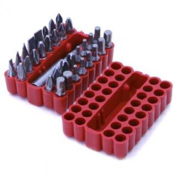 Rolson Deluxe 33-Piece Screwdriver Bit Collection