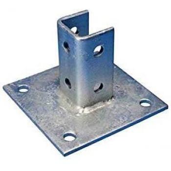 Base de fixation 41x41 ZGA506 galvanisée
