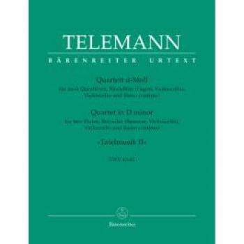 Partitions classique BARENREITER TELEMANN G.P.