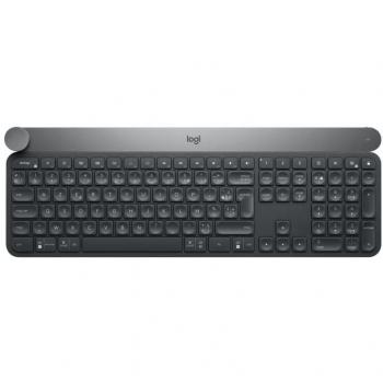 Clavier Logitech Craft 920-008497 sans Fil, Bluetooth, avec Molette de Contrôle Contextuel