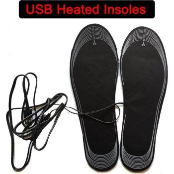 Calcetines térmicos USB para zapatos, unisex, 1 par