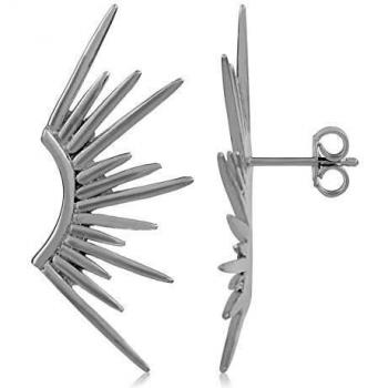 Pendientes en plata 925 Rayos de MY SILVER