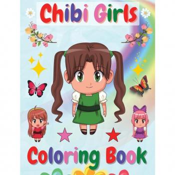Chibi Girls Coloring Book