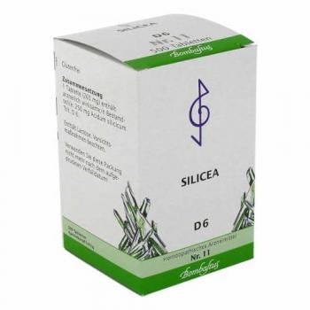 Bombastus Biochemie 11 Silicea D6 Tabletten 500stk