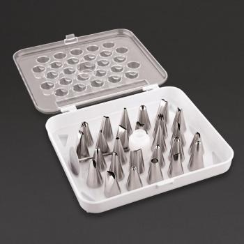 Vogue 26‑Pack Cake Decorating Tubes