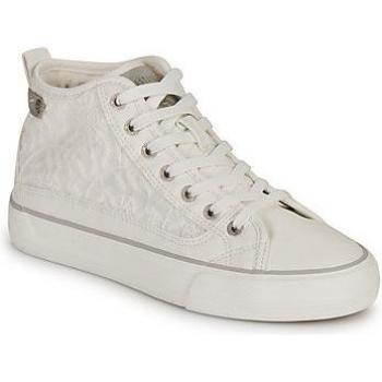 Mustang Damen Schnürboots Sport Sneaker Silber 1146-318 21