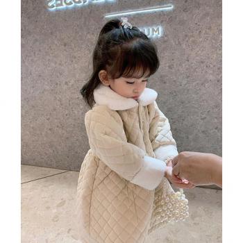 Snug Autumn Layered Dress for Toddlers