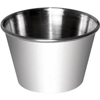 Chef’s Stainless Steel Sauce Cup Collection – 8oz, 12 Units