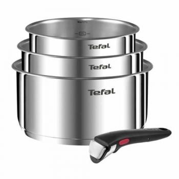 PAPPANS Tefal Ingenio Emozione L896S404 Set completo di padella e pentola Ø 18 cm, Ø 20 cm, Ø 16 cm