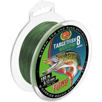 WFT Targetfish 8 Hecht Schnur grün 150m 20kg Ø 0,22mm