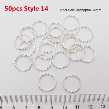 Silver Hair Braid Dreadlock Beads