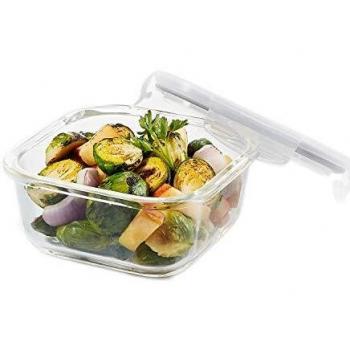 Lock & Lock 500ml Clear Square Oven Safe Container