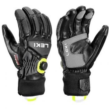 Gants Leki Griffin Tune 3D Boa – Couleur Graphite Noir – 9