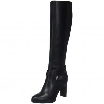 Geox D ANNYA HIGH F Hohe Stiefel für Damen, Schwarz
