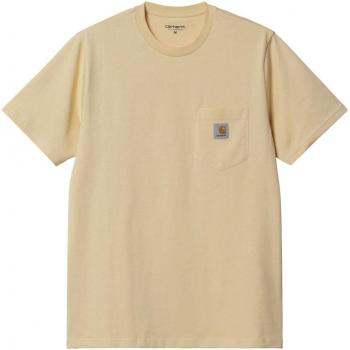 T-Shirt Carhartt Wip Uomo Cornsilk con Taschino S