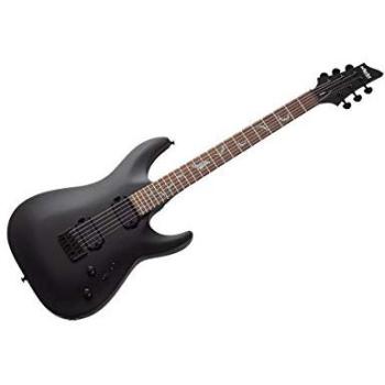 Schecter Damien-6 Satin Black Signature