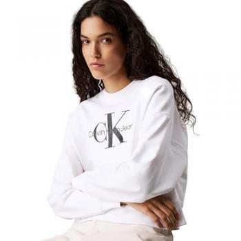 Calvin Klein Jeans Ls Monologo French Terry Sweatshirt L
